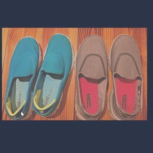 2 pairs of Women's Skechers Go Walk 3 Goga, Size 9 - COMFY & LOTS OF LIFE LEFT!